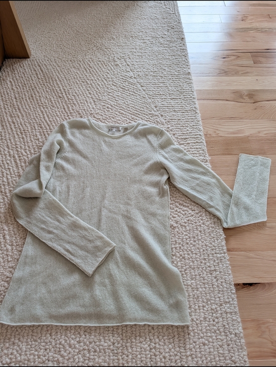 Vince Sweaters - Vince Cream Crewneck Knit Sweater